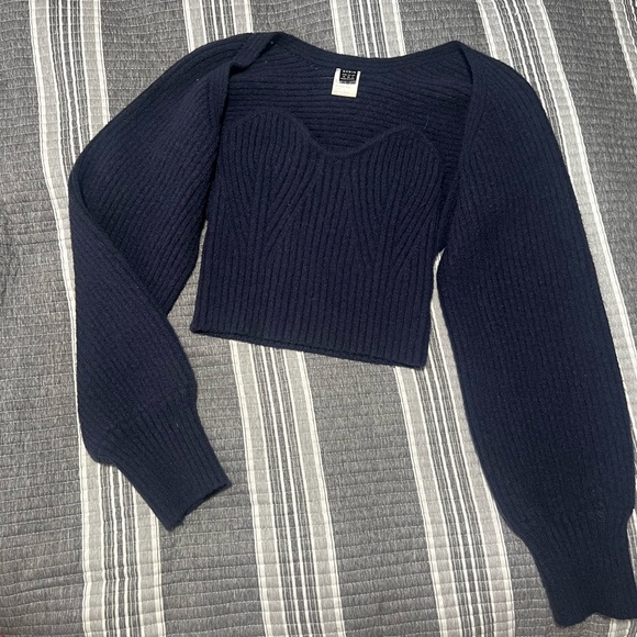 SHEIN two piece tube top sweater set - Picture 6 of 6